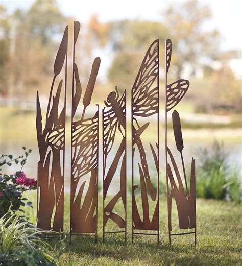 outdoor metal art near me